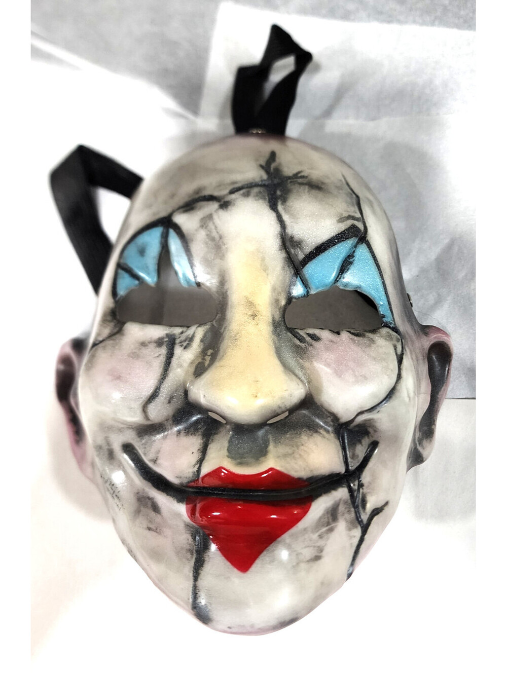 Trick or Treat Studios The Deep Web Murdershow Doxy Clown Mask Halloween